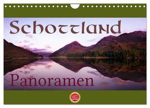 Schottland Panoramen (Wandkalender 2024 DIN A4 quer), CALVENDO Monatskalender von Cross,  Martina