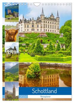 Schottland – Reiseplaner (Wandkalender 2024 DIN A4 hoch), CALVENDO Monatskalender von Schwarze,  Nina