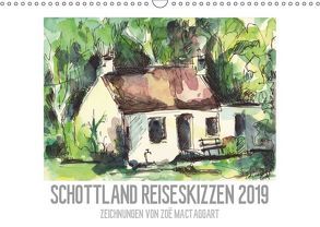 Schottland Reiseskizzen (Wandkalender 2019 DIN A3 quer) von MacTaggart,  Zoë