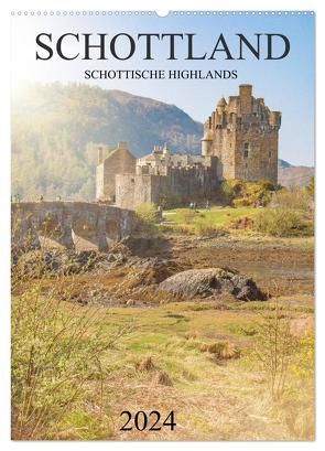 Schottland -Schottische Highlands (Wandkalender 2024 DIN A2 hoch), CALVENDO Monatskalender von pixs:sell,  pixs:sell