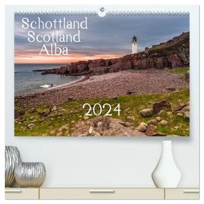 Schottland – Scotland – Alba (hochwertiger Premium Wandkalender 2024 DIN A2 quer), Kunstdruck in Hochglanz von Eschrich,  Heiko