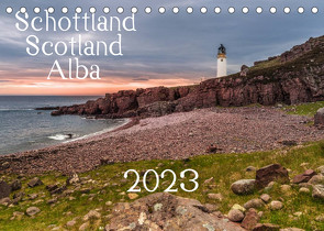 Schottland – Scotland – Alba (Tischkalender 2023 DIN A5 quer) von Eschrich,  Heiko