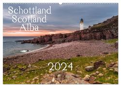Schottland – Scotland – Alba (Wandkalender 2024 DIN A2 quer), CALVENDO Monatskalender von Eschrich,  Heiko