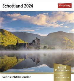 Schottland Sehnsuchtskalender 2024 von Patrick Frischknecht