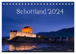 Schottland (Tischkalender 2024 DIN A5 quer), CALVENDO Monatskalender von Dauerer,  Jörg
