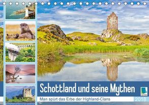 Schottland und seine Mythen (Tischkalender 2018 DIN A5 quer) von CALVENDO