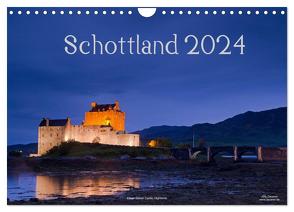 Schottland (Wandkalender 2024 DIN A4 quer), CALVENDO Monatskalender von Dauerer,  Jörg