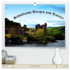 Schottlands Burgen und Ruinen (hochwertiger Premium Wandkalender 2024 DIN A2 quer), Kunstdruck in Hochglanz von Wernicke-Marfo,  Gabriela