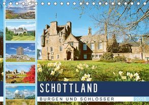Schottlands Burgen und Schlösser (Tischkalender 2018 DIN A5 quer) von CALVENDO