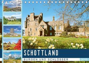 Schottlands Burgen und Schlösser (Tischkalender 2019 DIN A5 quer) von CALVENDO