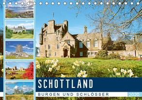 Schottlands Burgen und Schlösser (Tischkalender 2020 DIN A5 quer) von CALVENDO