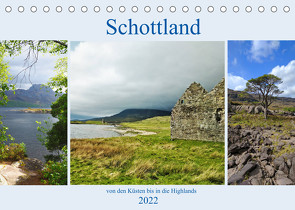 Schottlands – von den Küsten bis in die Highlands (Tischkalender 2022 DIN A5 quer) von Brühl,  Julia