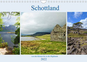 Schottlands – von den Küsten bis in die Highlands (Wandkalender 2022 DIN A4 quer) von Brühl,  Julia