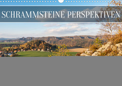 Schrammsteine Perspektiven – Elbsandstein (Wandkalender 2024 DIN A3 quer), CALVENDO Monatskalender von Walther,  Kevin