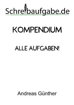 Schreibaufgabe Kompendium von Günther,  Andreas