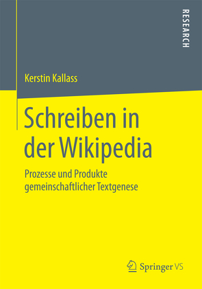 Schreiben in der Wikipedia von Kallass,  Kerstin