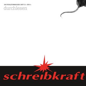 durchlesen von Baláka,  Bettina, Dolgan,  Christoph, Goetz,  Hermann, Hierzegger,  Johanna, Iwaniewicz,  Peter, Luxbacher,  Hannes, Peternell,  Andreas R, Philipp,  Claus, Schleicher,  Sibylla, Scrima,  Andrea, Severus,  Sibylle, Stein,  Martin, Tröger,  Beate