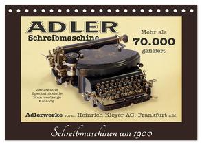 Schreibmaschinen um 1900 (Tischkalender 2024 DIN A5 quer), CALVENDO Monatskalender von Stoerti-md,  Stoerti-md