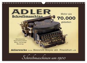Schreibmaschinen um 1900 (Wandkalender 2024 DIN A3 quer), CALVENDO Monatskalender von Stoerti-md,  Stoerti-md