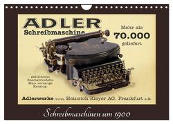 Schreibmaschinen um 1900 (Wandkalender 2024 DIN A4 quer), CALVENDO Monatskalender von Stoerti-md,  Stoerti-md