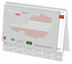 Schreibtischkalender Österreich groß 2024