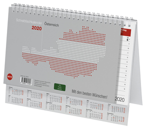 Schreibtischkalender Österreich groß Kalender 2020 von Heye