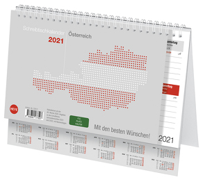 Schreibtischkalender Österreich klein Kalender 2021 von Heye