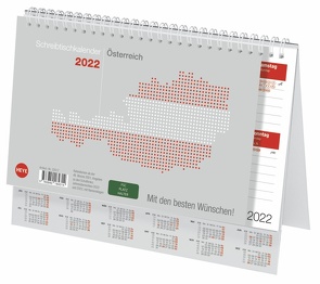 Schreibtischkalender Österreich klein Kalender 2022 von Heye
