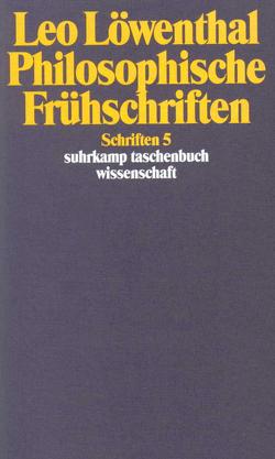 Schriften. 5 Bände von Dubiel,  Helmut, Löwenthal,  Leo