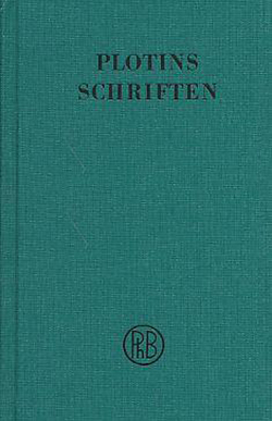 Schriften. Band IV von Beutler,  Rudolf, Harder,  Richard, Plotin, Theiler,  Willy