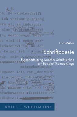 Schriftpoesie von Müller,  Lisa