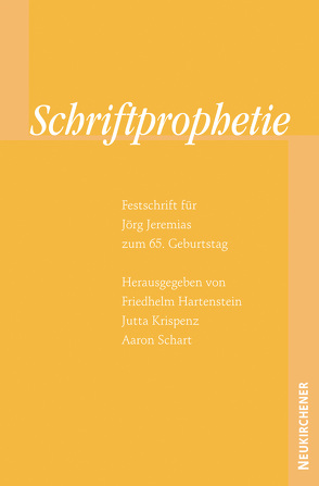 Schriftprophetie von Adam,  Klaus-Peter, Baltzer,  Klaus, Bartelmus,  Rüdiger, Conrad,  Diethelm, Dafni,  Evangelia G., Gerstenberger,  Erhard S., Hartenstein,  Friedhelm, Hermisson,  Hans-Jürgen, Ittmann,  Norbert, Janowski,  Bernd, Kaiser,  Otto, Kallai,  Zecharia, Keel,  Othmar, Kessler,  Rainer, Klein,  Hans, Krispenz,  Jutta, Krueger,  Thomas, Marinković,  Peter, Sæbø,  Magne, Schart,  Aaron, Schmidt,  Werner H., Schwarz,  Reinhard, Sekine,  Seizo, Specht,  Herbert, Tai,  Nicholas Ho Fai, Timm,  Stefan, Zwickel,  Wolfgang