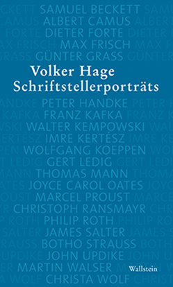 Schriftstellerporträts von Hage,  Volker