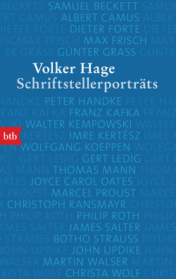 Schriftstellerporträts von Hage,  Volker