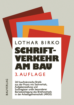 Schriftverkehr am Bau von Birko,  Lothar