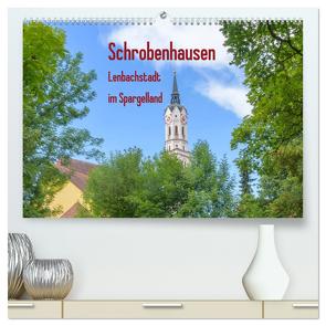 Schrobenhausen – Lenbachstadt im Spargelland (hochwertiger Premium Wandkalender 2024 DIN A2 quer), Kunstdruck in Hochglanz von Faltin,  Klaus
