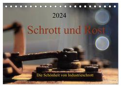 Schrott und Rost (Tischkalender 2024 DIN A5 quer), CALVENDO Monatskalender von Damm,  Anette