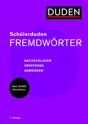 Schülerduden Fremdwörter von Dudenredaktion