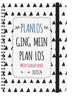 Schülerkalender Planlos 2023/2024 von Korsch Verlag