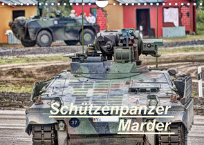 Schützenpanzer Marder (Wandkalender 2022 DIN A4 quer) von Hoschie-Media