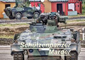 Schützenpanzer Marder (Wandkalender 2023 DIN A3 quer) von Hoschie-Media