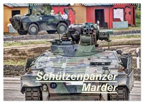 Schützenpanzer Marder (Wandkalender 2024 DIN A2 quer), CALVENDO Monatskalender von Hoschie-Media,  Hoschie-Media