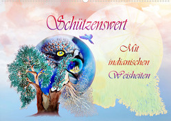 Schützenswert Mit indianischen Weisheiten (Wandkalender 2023 DIN A2 quer) von Djeric,  Dusanka