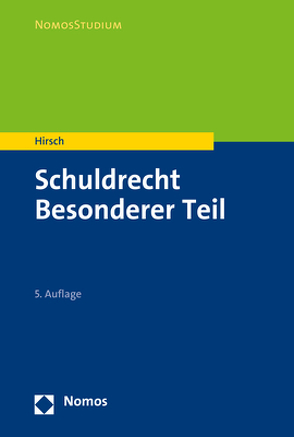 Schuldrecht Besonderer Teil von Hirsch,  Christoph