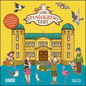 Schule der magischen Tiere 2023 – Broschürenkalender für Kinder – Format 30 x 30