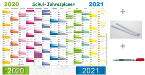 Schuljahresplaner 2020/2021 – Set