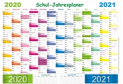 Schuljahresplaner 2020/2021 von Momm,  Helga