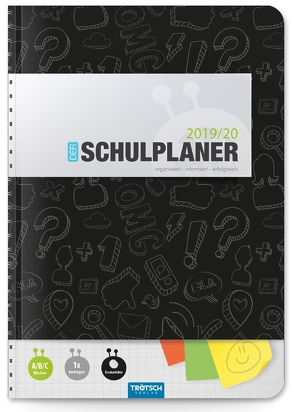 Schulplaner Schwarz 2019/2020