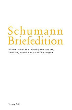 Schumann-Briefedition / Schumann-Briefedition II.5 von Döge,  Klaus, Schröter,  Axel, Synofzik,  Thomas