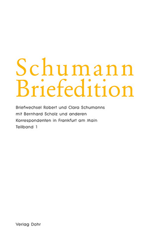 Schumann-Briefedition / Schumann-Briefedition II.16 von Eber,  Anselm, Rosenmüller,  Annegret